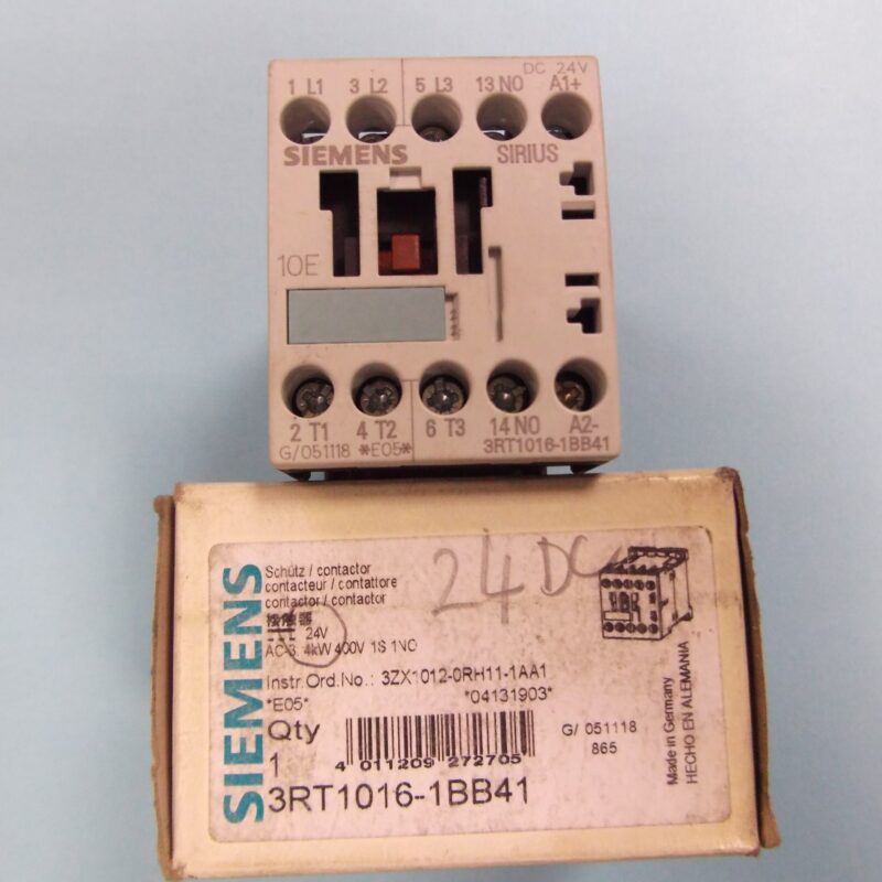 Siemens 3RT 1016 - 1BB41 Contactor