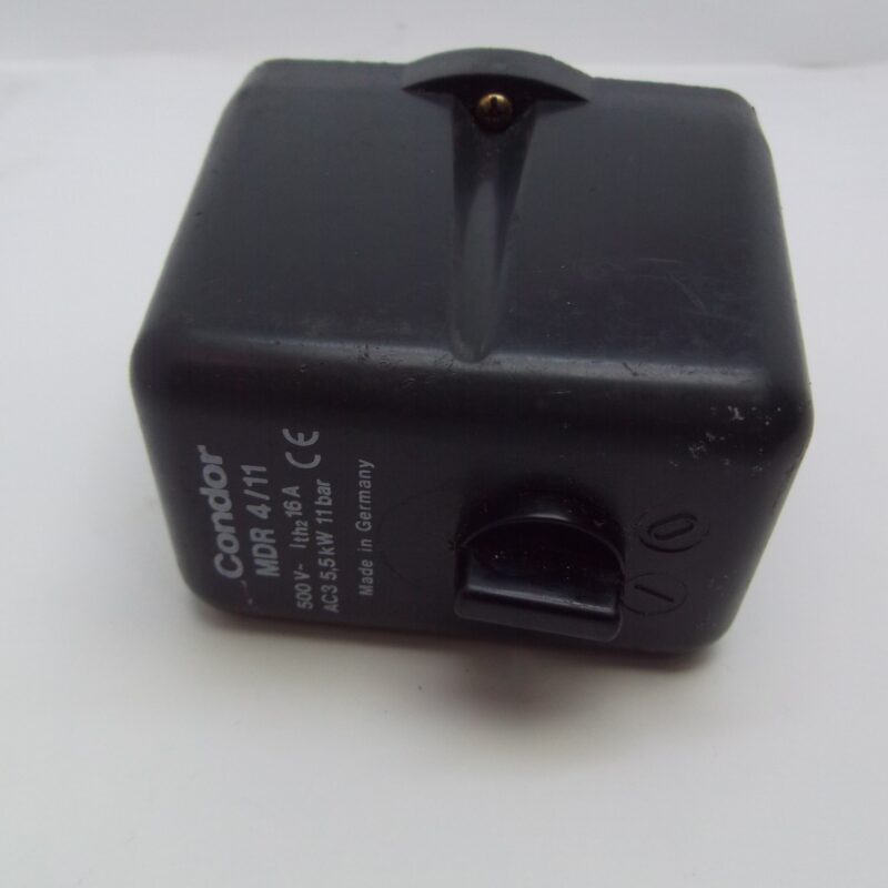 MDR 4/11 Pressure Switch with on/off switch. B638-TT