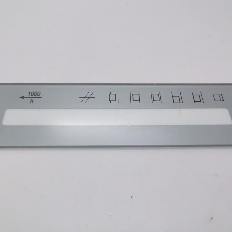 Glass Insert for Sheet Arrival Display