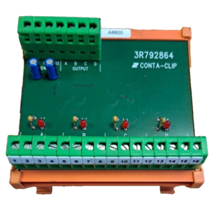 Conta-Clip 3R792864 Contiweb Quad Web Sense Amplifier (USED)