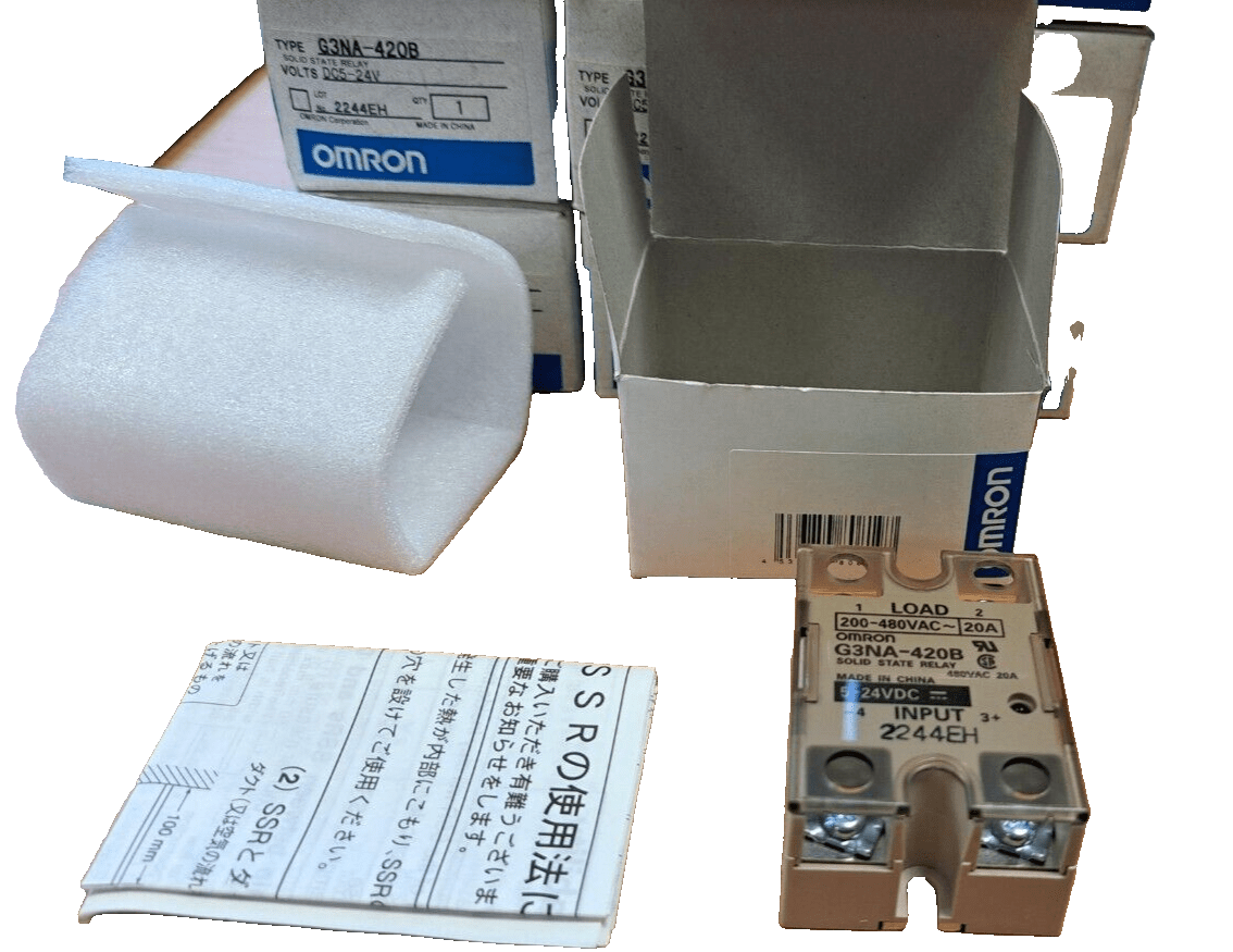 1PC New Omron G3NA-420B Solid State Relay 5-24VDC in Box Free Shipping