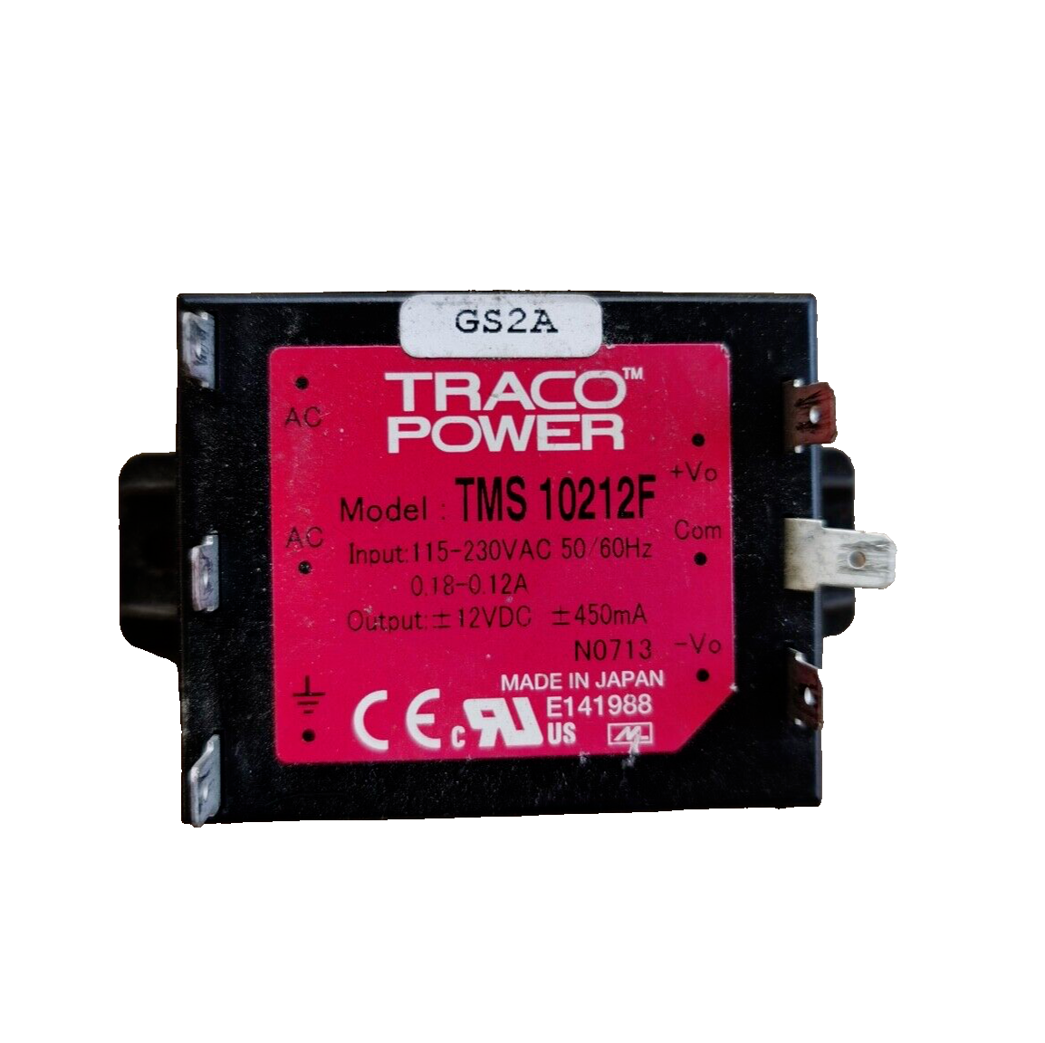 Traco Power TMS 10212F AC to DC converter