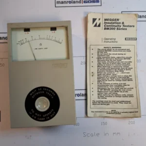Megger Insulation & Continuity Tester BM200 Series Analog