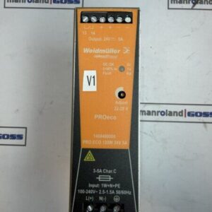 Weidmuller Pro Eco 120W 24V 5A Power Supply