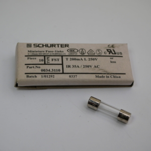 Slow blow fuse 200MA