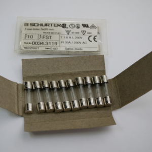 Slow blow fuse 1.6A